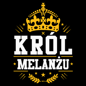 Król Melanżu - Torba Na Zakupy Czarna