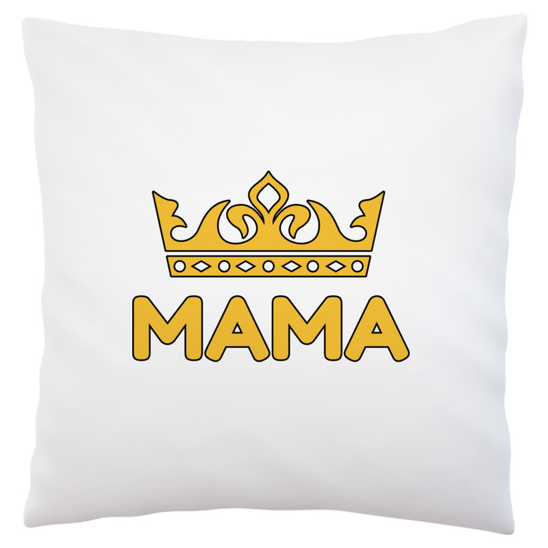 Królowa Mama - Poduszka Biała