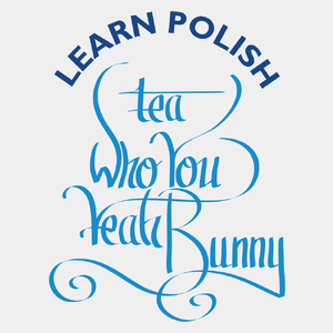 Learn Polish Tea Who You - Męska Koszulka Biała