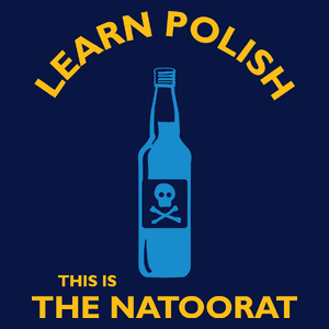 Learn Polish The Natoorat - Damska Koszulka Granatowa