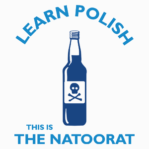 Learn Polish The Natoorat - Poduszka Biała