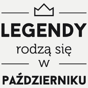 Legendy Rodzą Się w Październiku - Damska Koszulka Biała