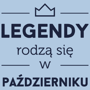 Legendy Rodzą Się w Październiku - Damska Koszulka Błękitna