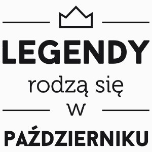 Legendy Rodzą Się w Październiku - Poduszka Biała