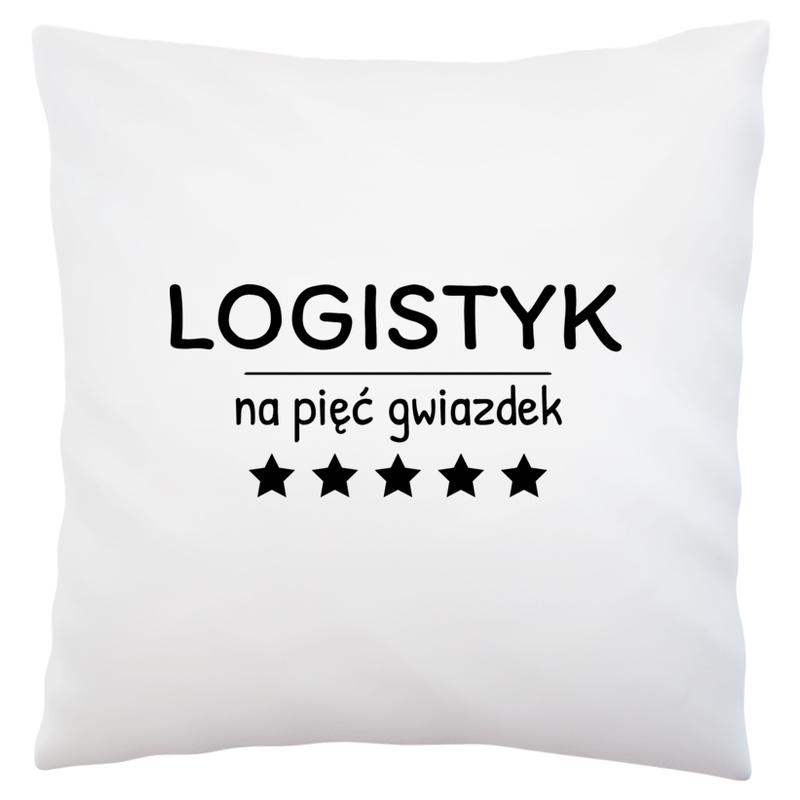 Logistyk Na 5 Gwiazdek - Poduszka Biała