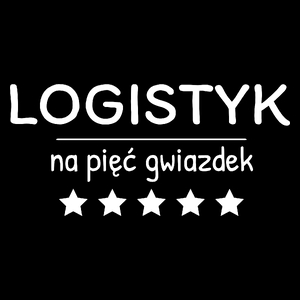 Logistyk Na 5 Gwiazdek - Torba Na Zakupy Czarna