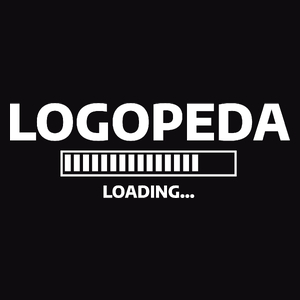 Logopeda Loading - Męska Bluza Czarna