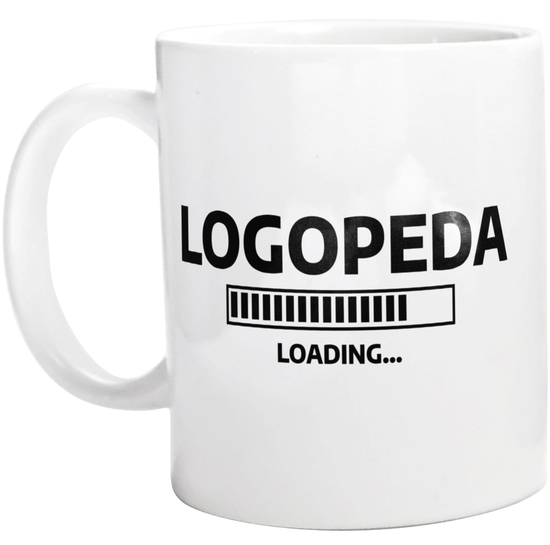 Logopeda Loading - Kubek Biały