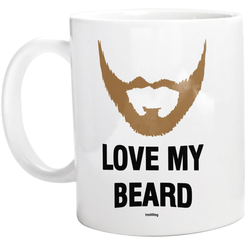 Love My Beard - Kubek Biały