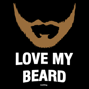Love My Beard - Torba Na Zakupy Czarna