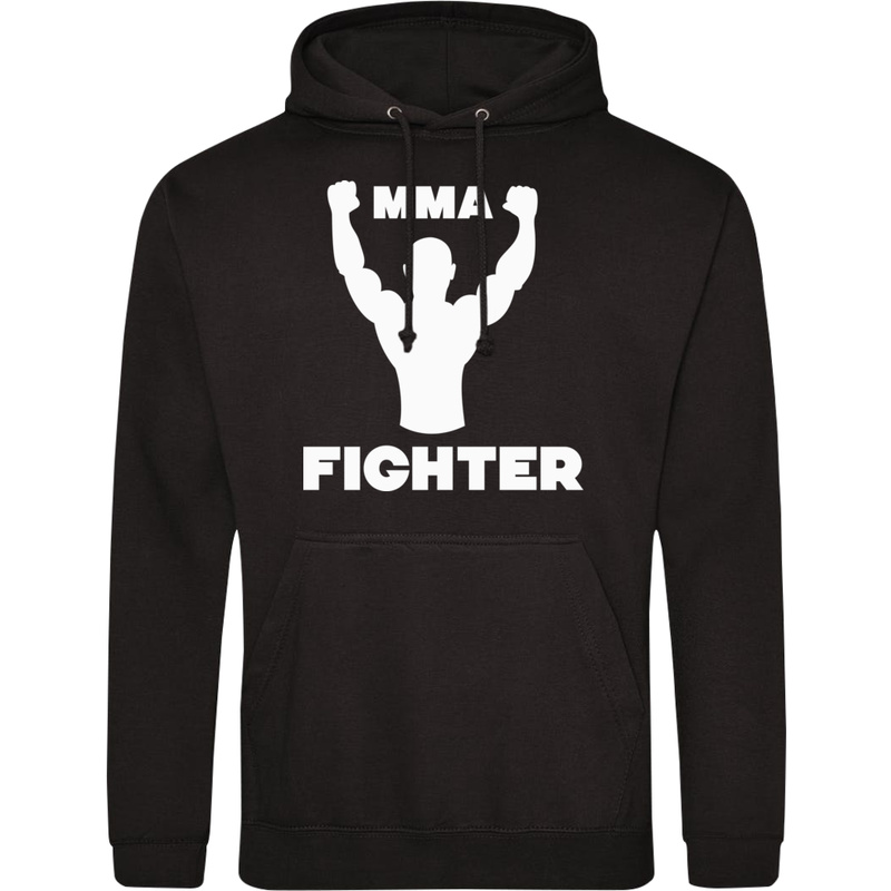 MMA Fighter - Męska Bluza z kapturem Czarna