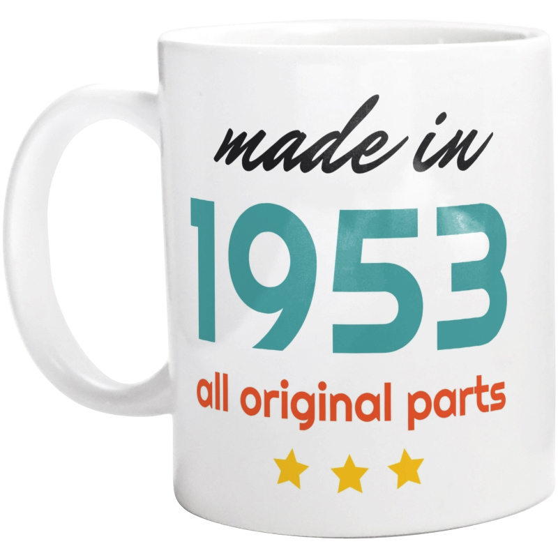 Made In 1953 All Original Parts - Kubek Biały