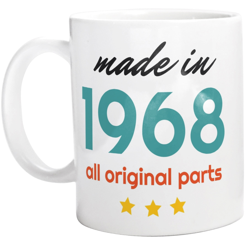 Made In 1968 All Original Parts - Kubek Biały