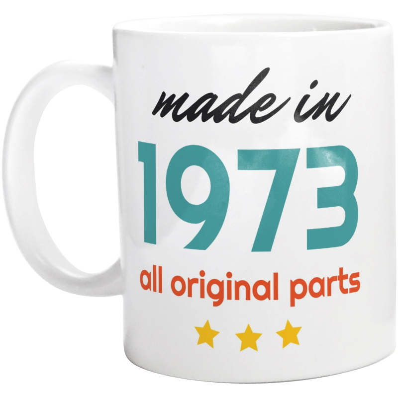 Made In 1973 All Original Parts - Kubek Biały