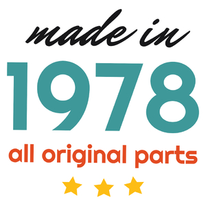 Made In 1978 All Original Parts - Kubek Biały