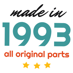 Made In 1993 All Original Parts - Kubek Biały
