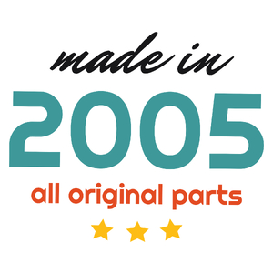 Made In 2005 All Original Parts - Kubek Biały