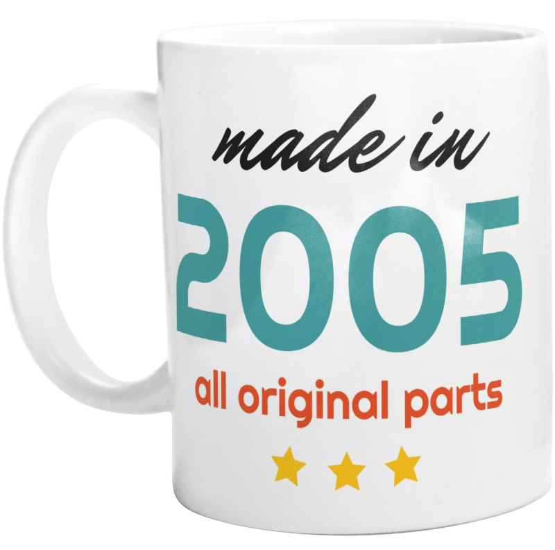 Made In 2005 All Original Parts - Kubek Biały