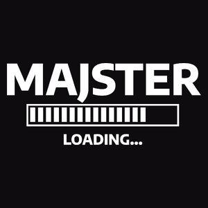 Majster Loading - Męska Bluza Czarna