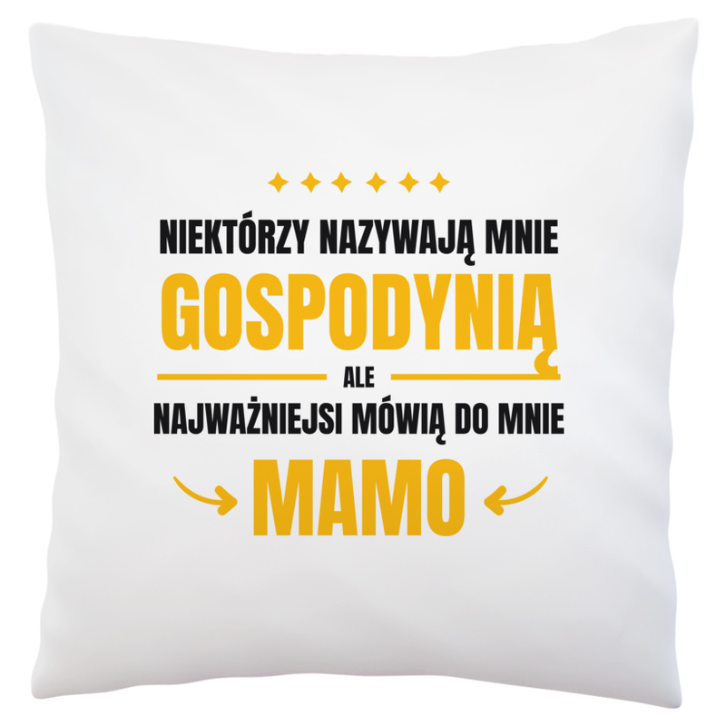 Mama Gospodyni - Poduszka Biała