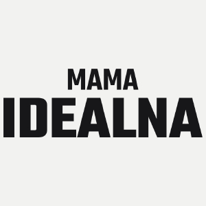 Mama Idealna - Damska Koszulka Biała