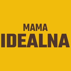 Mama Idealna - Damska Koszulka Żółta