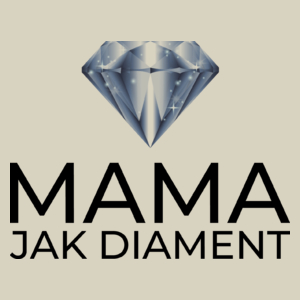 Mama Jak Diament - Torba Na Zakupy Natural
