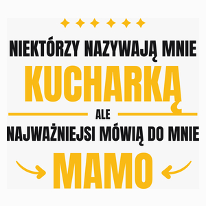Mama Kucharka - Poduszka Biała