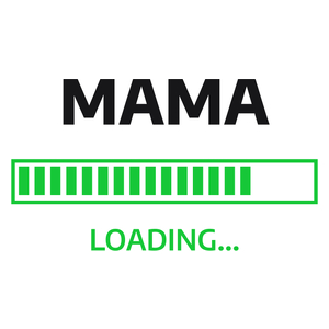 Mama Loading - Kubek Biały