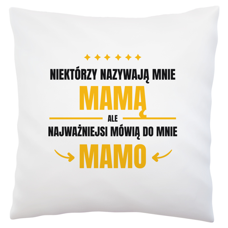 Mama Mama - Poduszka Biała