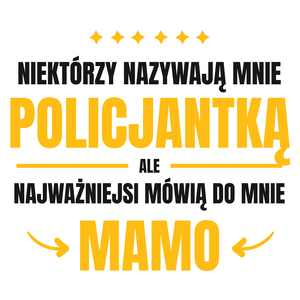 Mama Policjantka - Kubek Biały