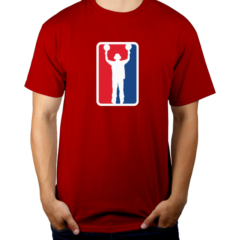 Marshaller NBA - Męska Koszulka Czerwona