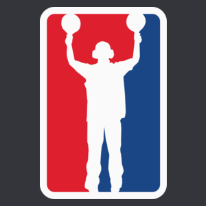 Marshaller NBA - Męska Koszulka Szara
