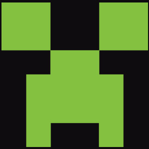 Minecraft - Męska Koszulka Czarna