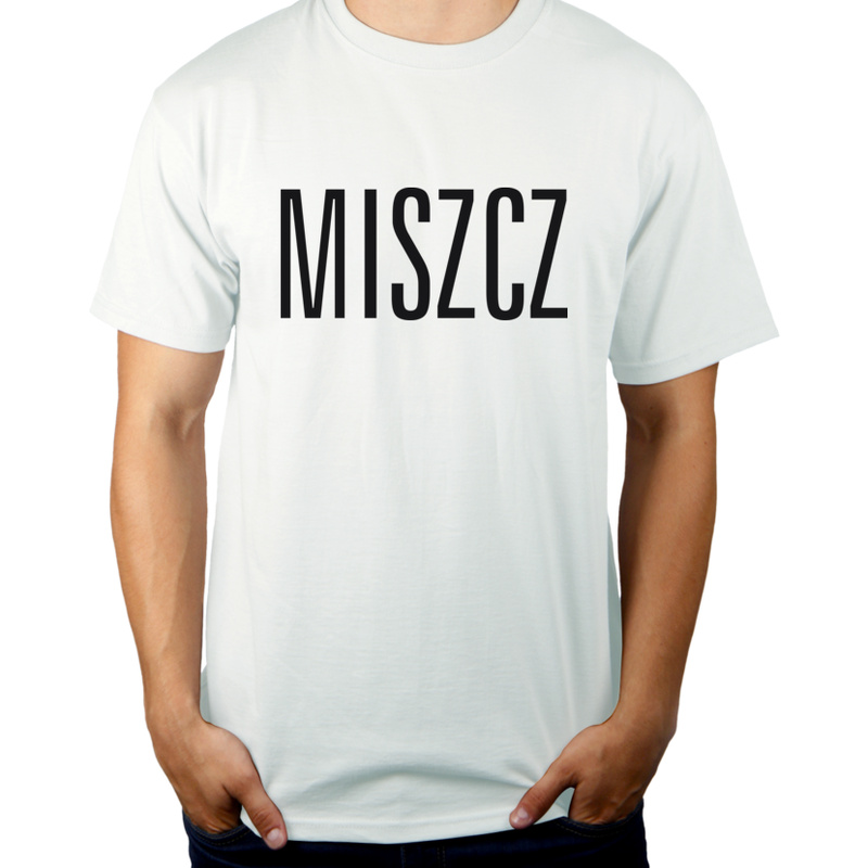 Miszcz - Męska Koszulka Biała