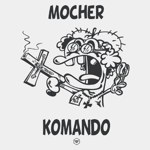 Mocher Komando - Męska Koszulka Biała