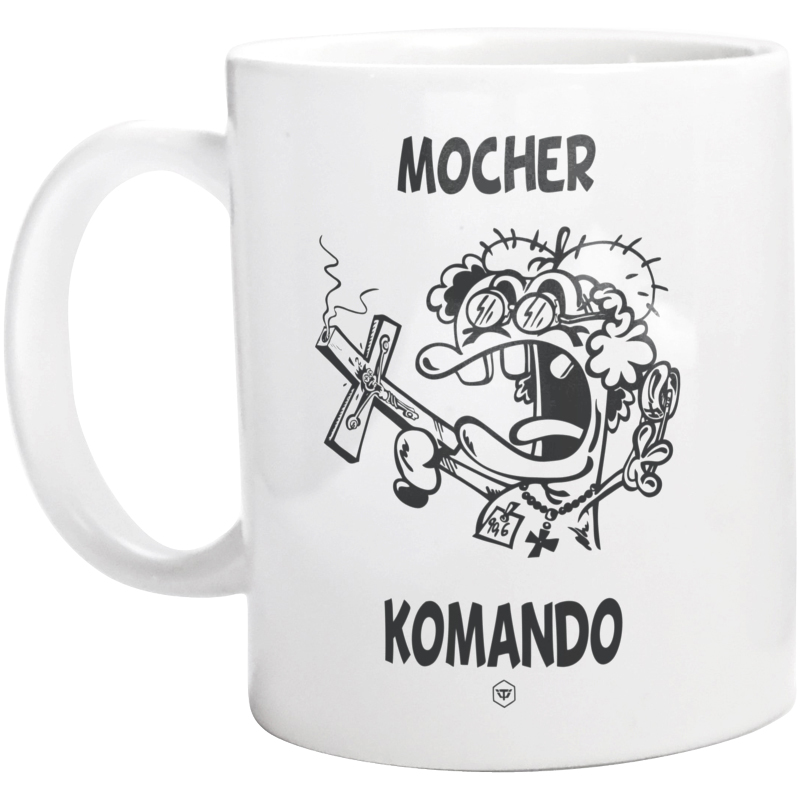 Mocher Komando - Kubek Biały
