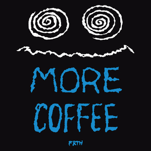 More Coffee - Męska Koszulka Czarna