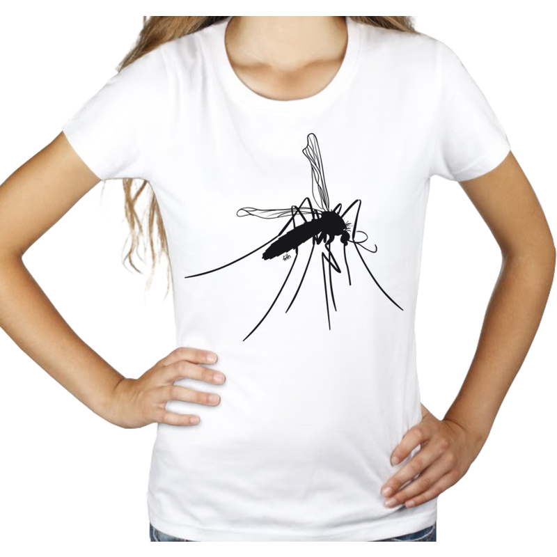 Mosquito - Damska Koszulka Biała