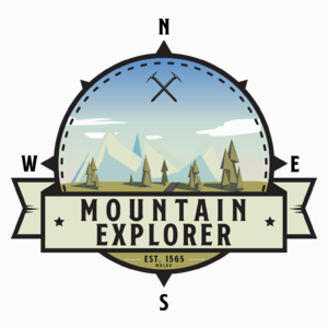 Mountain Explorer - Miłośnik gór - Poduszka Biała