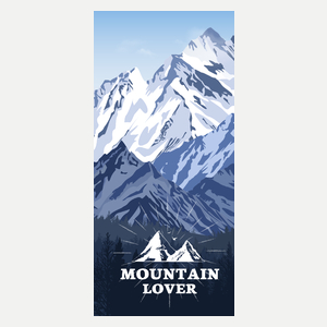 Mountain lover - Damska Koszulka Biała
