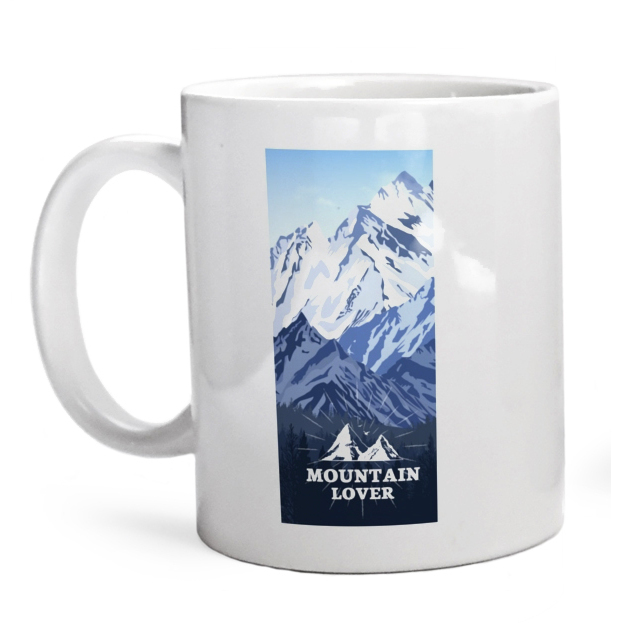 Mountain lover - Kubek Biały