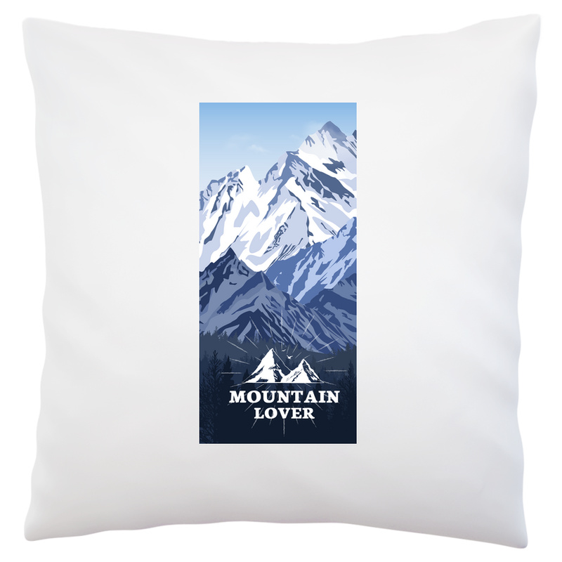 Mountain lover - Poduszka Biała