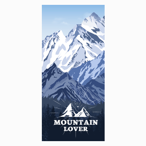 Mountain lover - Poduszka Biała