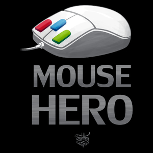 Mouse Hero - Torba Na Zakupy Czarna