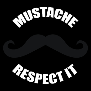 Moustache Respect It - Torba Na Zakupy Czarna