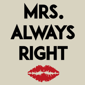 Mrs Always Right - Torba Na Zakupy Natural