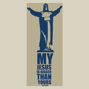 My Jesus Is Bigger Than Yours - Torba Na Zakupy Natural