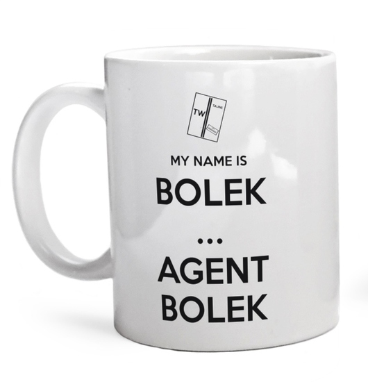 My Name Is Bolek - Agent Bolek - Kubek Biały