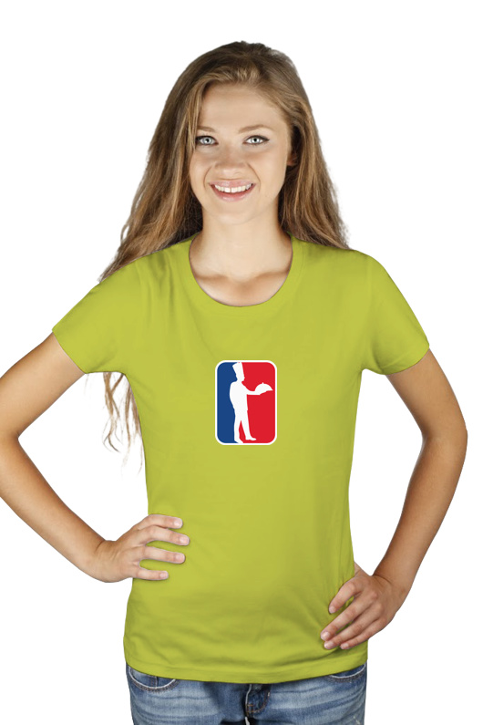 NBA Chef - Damska Koszulka Jasno Zielona
